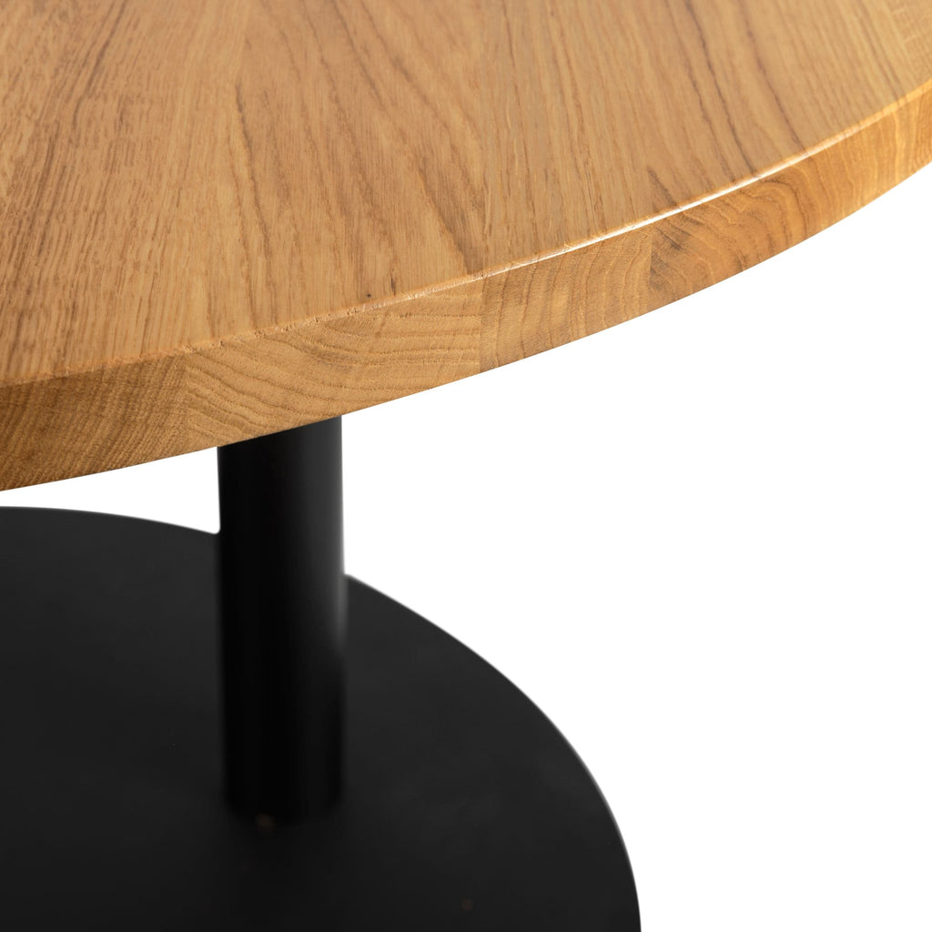 Character Oak Complete Poseur Table