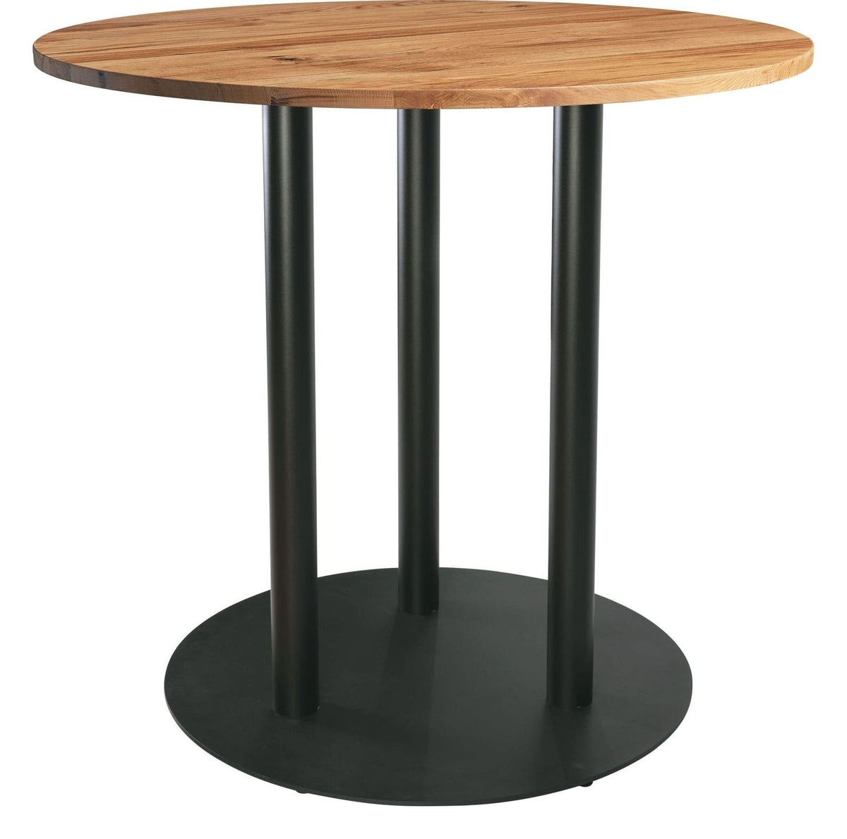 Character Oak Complete Poseur Table