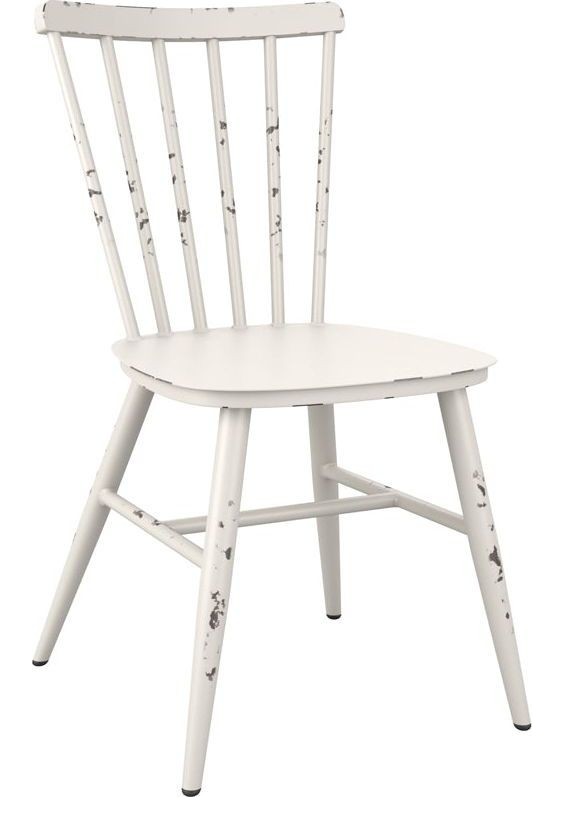 Spin Stacking Side Chair, Dark Grey
