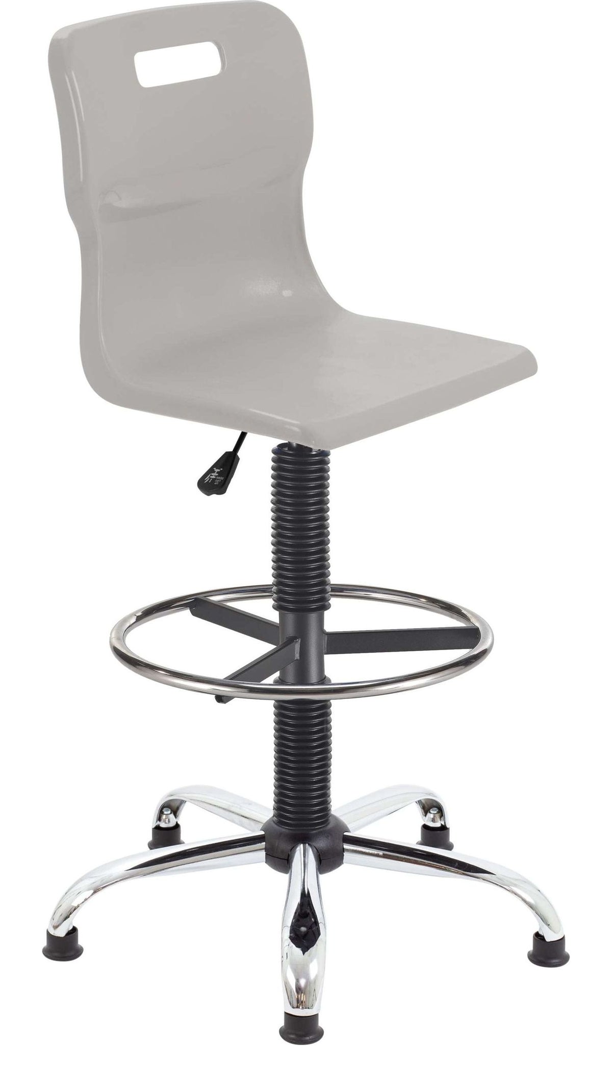 Titan Swivel Senior Chair with Chrome Base, Castors and D-Kit