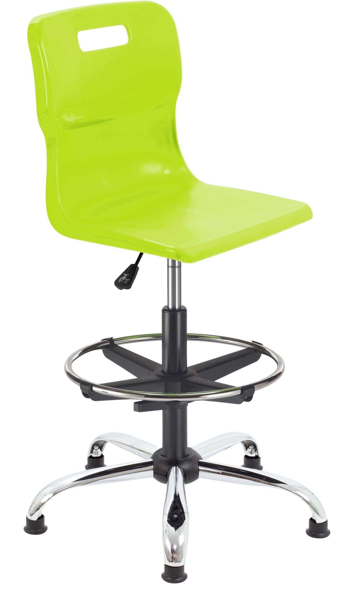 Titan Swivel Senior Chair with Chrome Base, Castors and D-Kit
