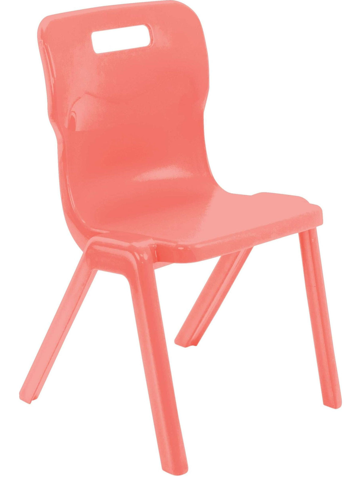 Titan One Piece Retold Chair in Coral