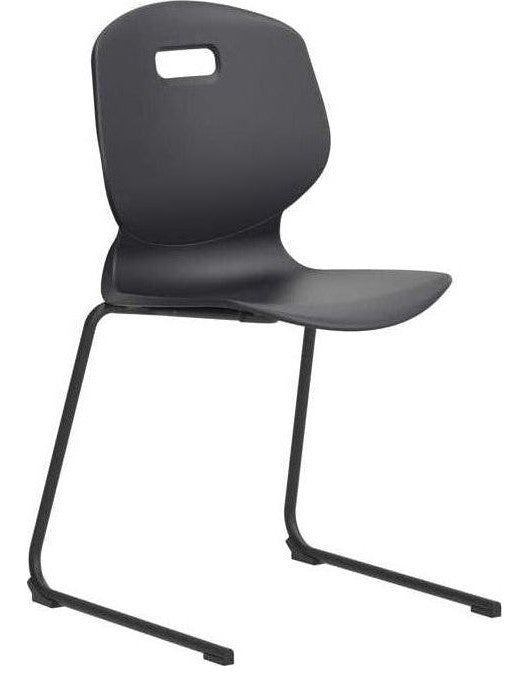 Arc Reverse Cantilever Chair in Anthracite