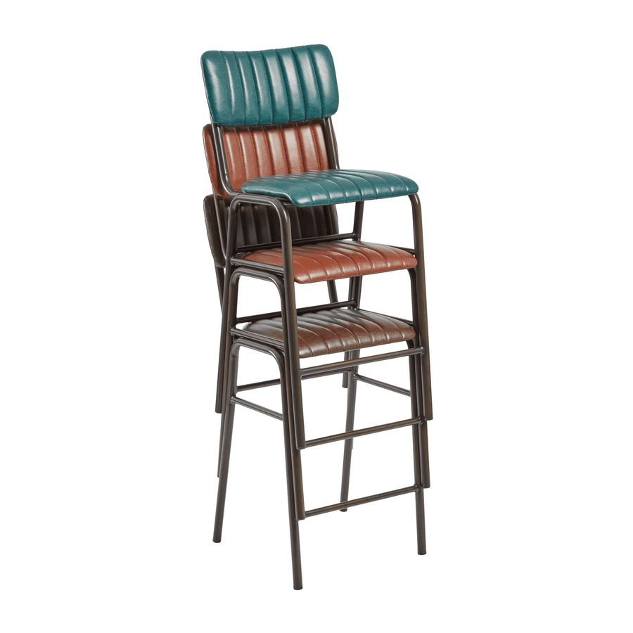 Tavo Stacking Mid Height Bar Stool