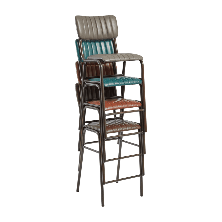 Tavo Stacking Mid Height Bar Stool