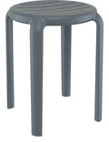 Tom Low Stool 45, Dark Grey