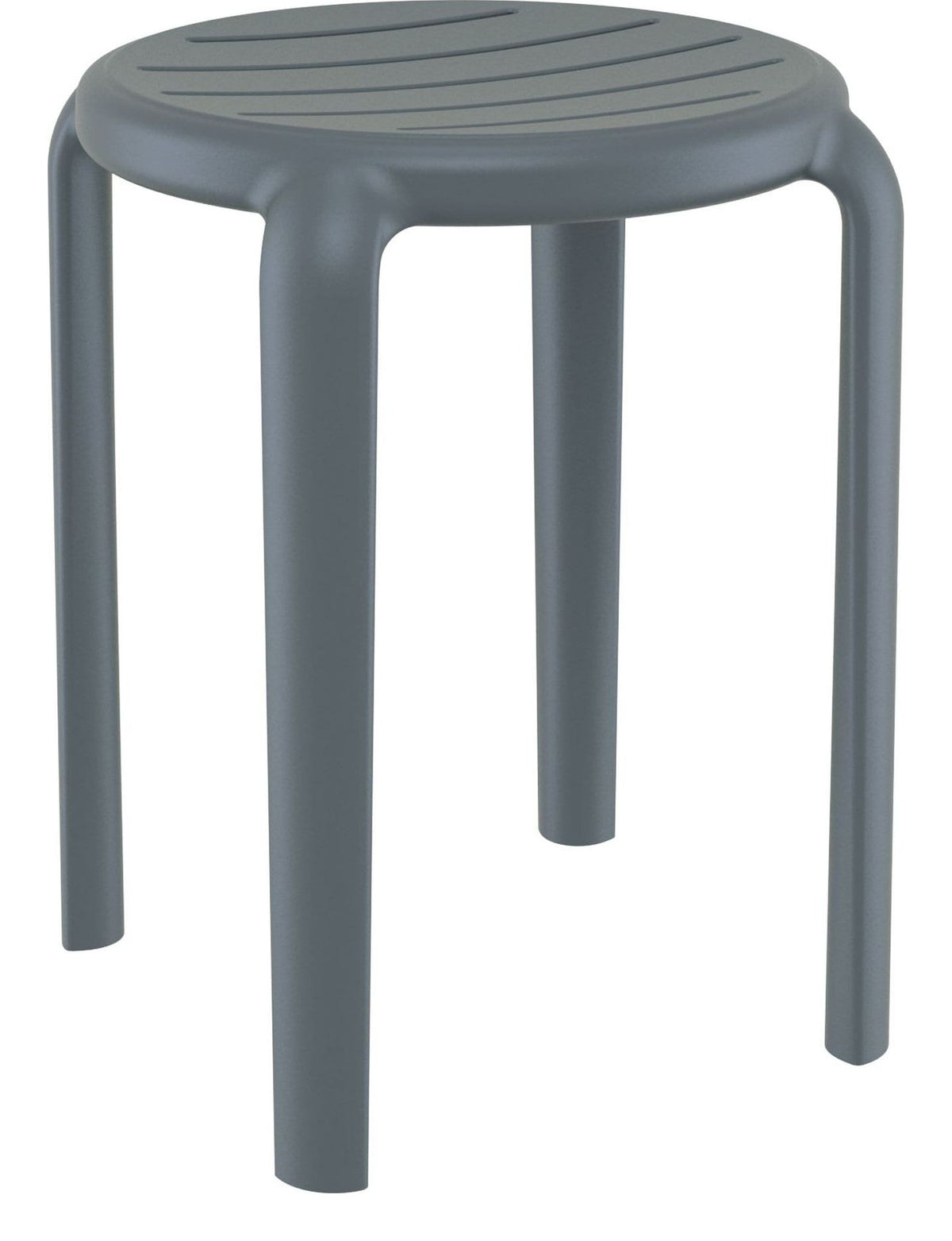 Tom Low Stool 45, Dark Grey