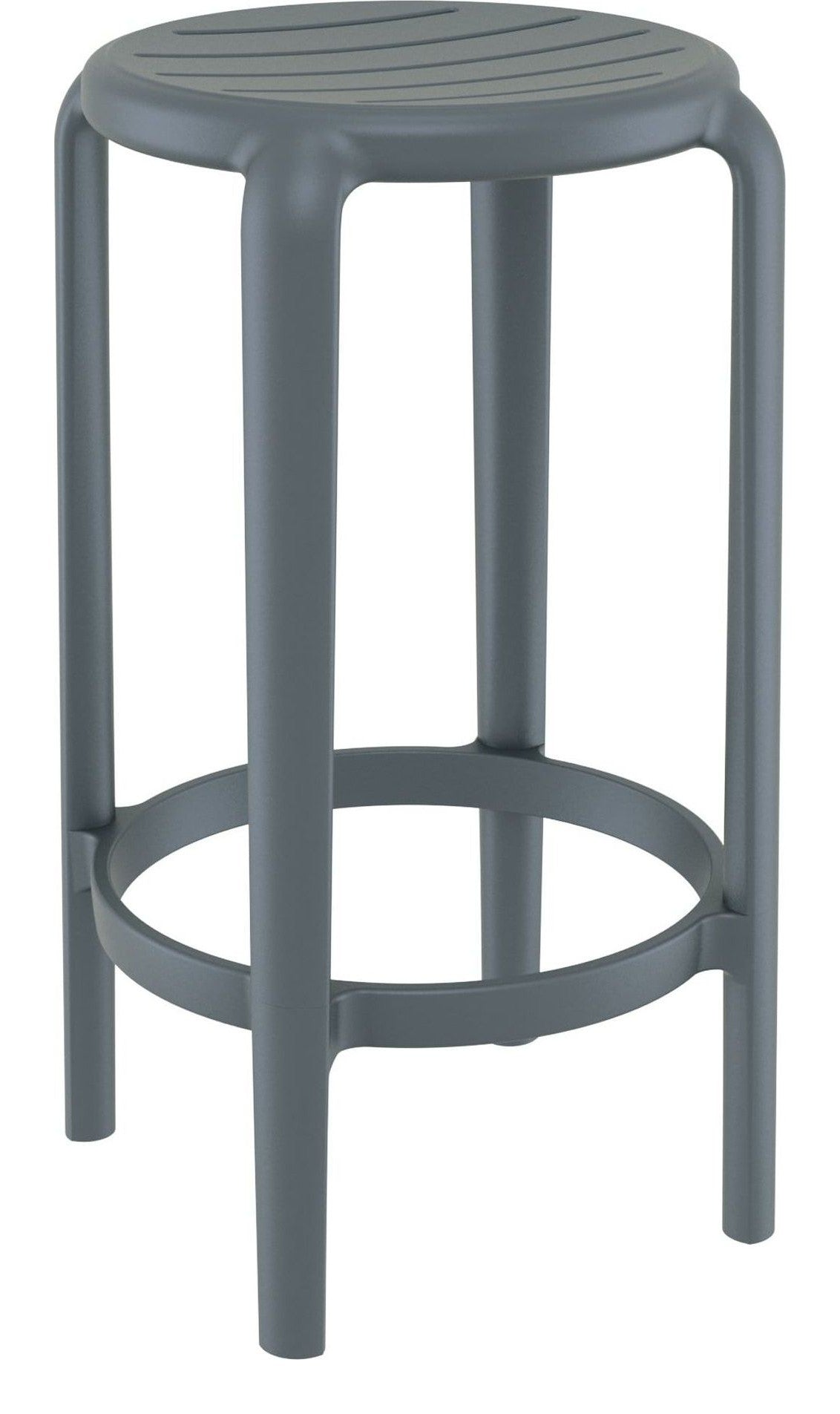 Tom Bar Stool 65, Dark Grey