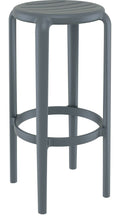 Tom Bar Stool 75, Dark Grey