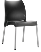 Vita Side Chair, Black