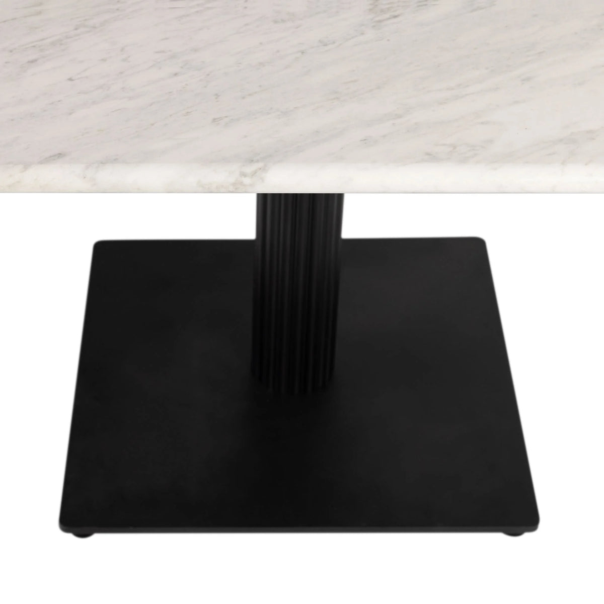 White Carrara Marble Complete Coffee Table