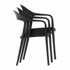 Wave Stacking Arm Chair