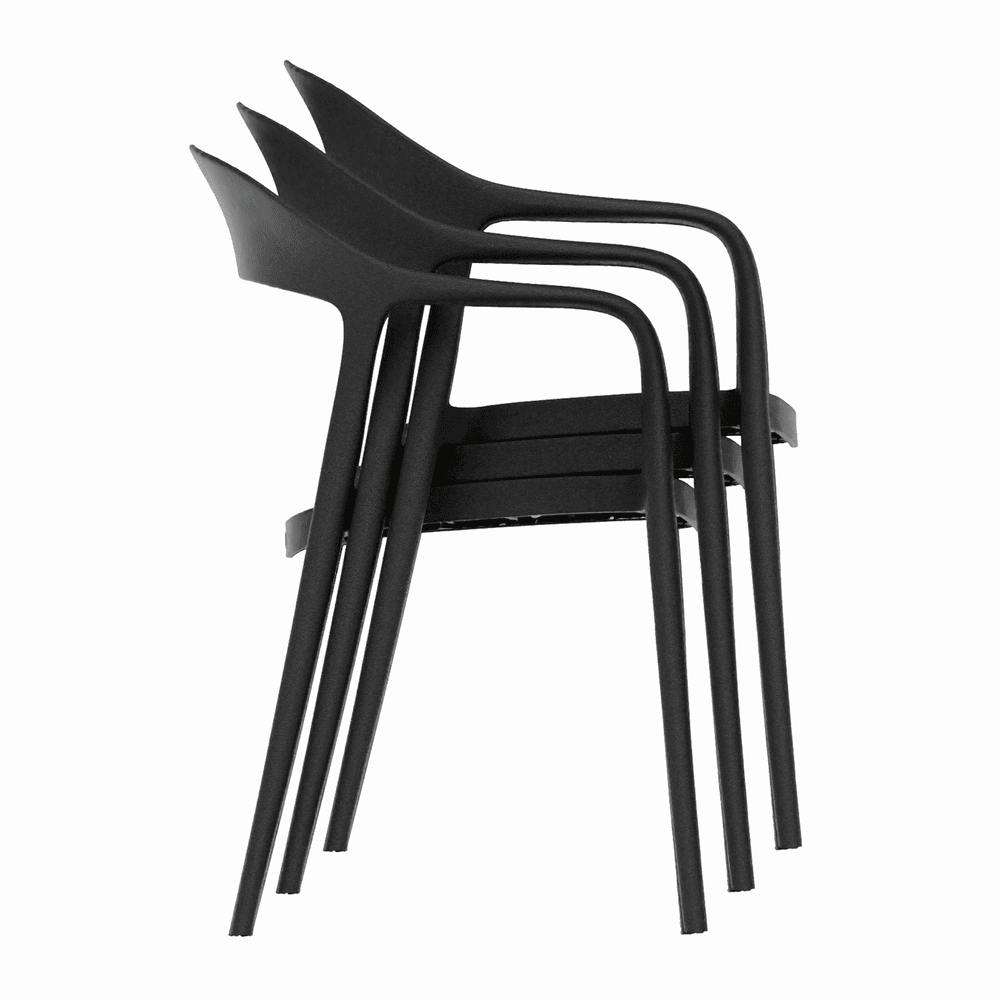 Wave Stacking Arm Chair