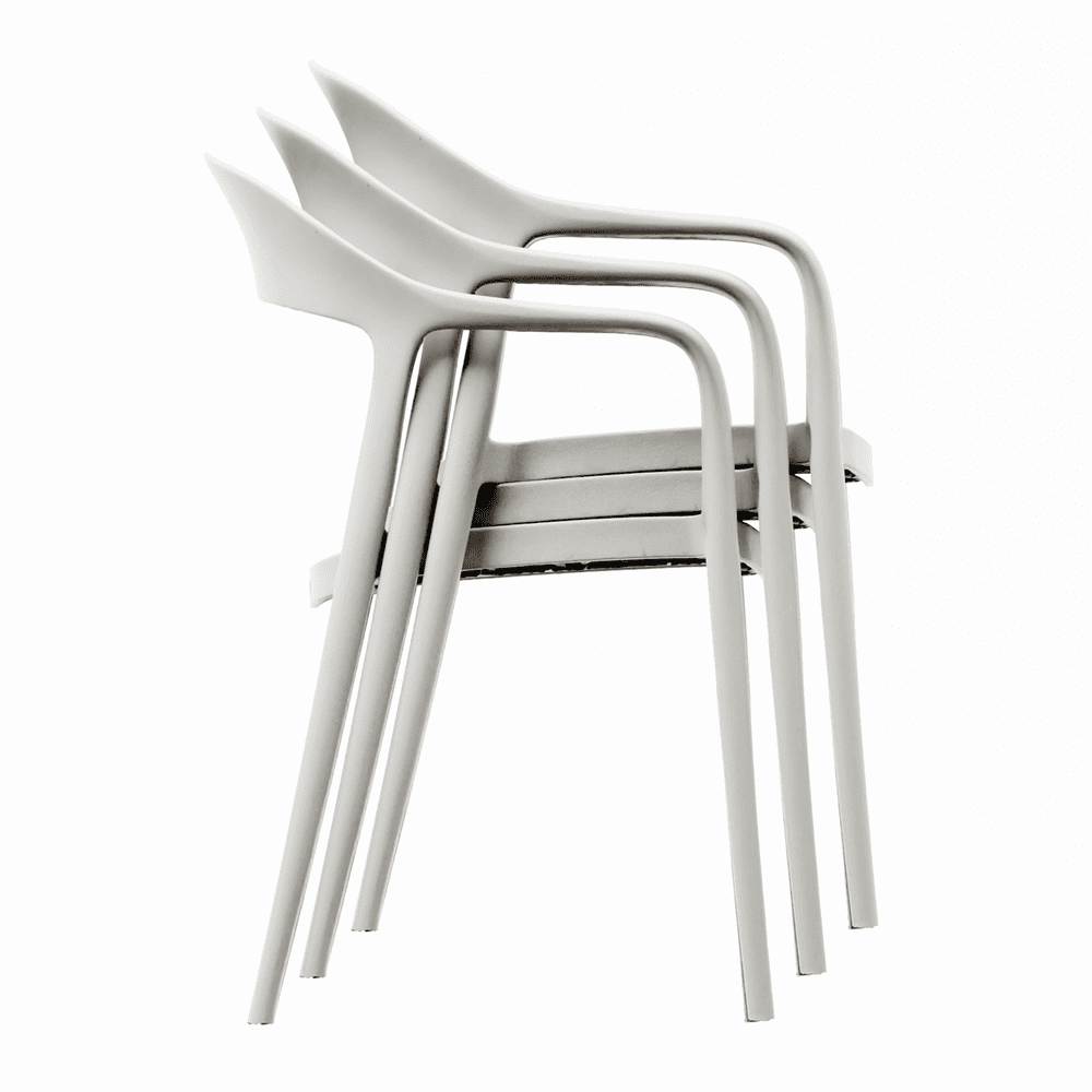 Wave Stacking Arm Chair