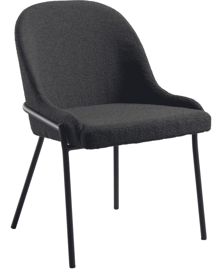 Westbury Side Chair, Dark Grey