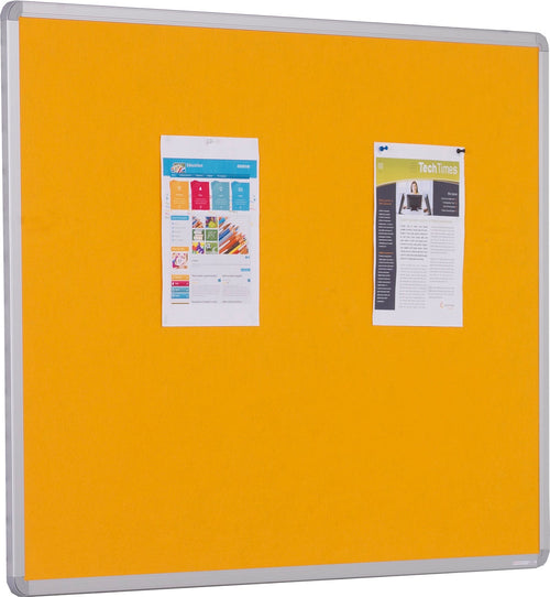 Accents FlameShield Aluminium Framed Noticeboard in Gold
