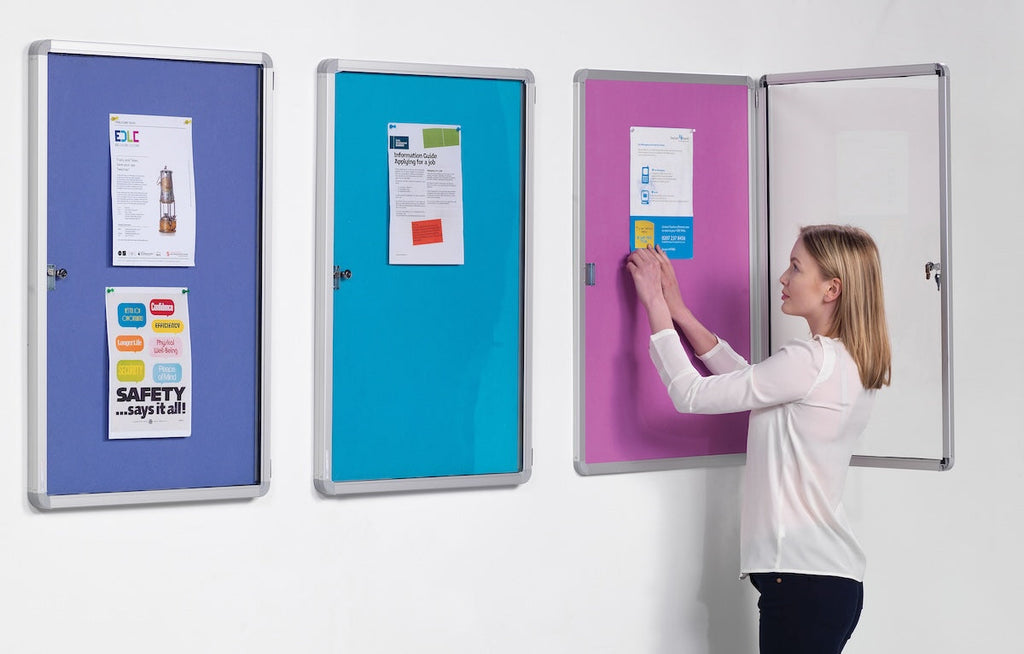 Accents Tamperproof Side Hinged Noticeboard