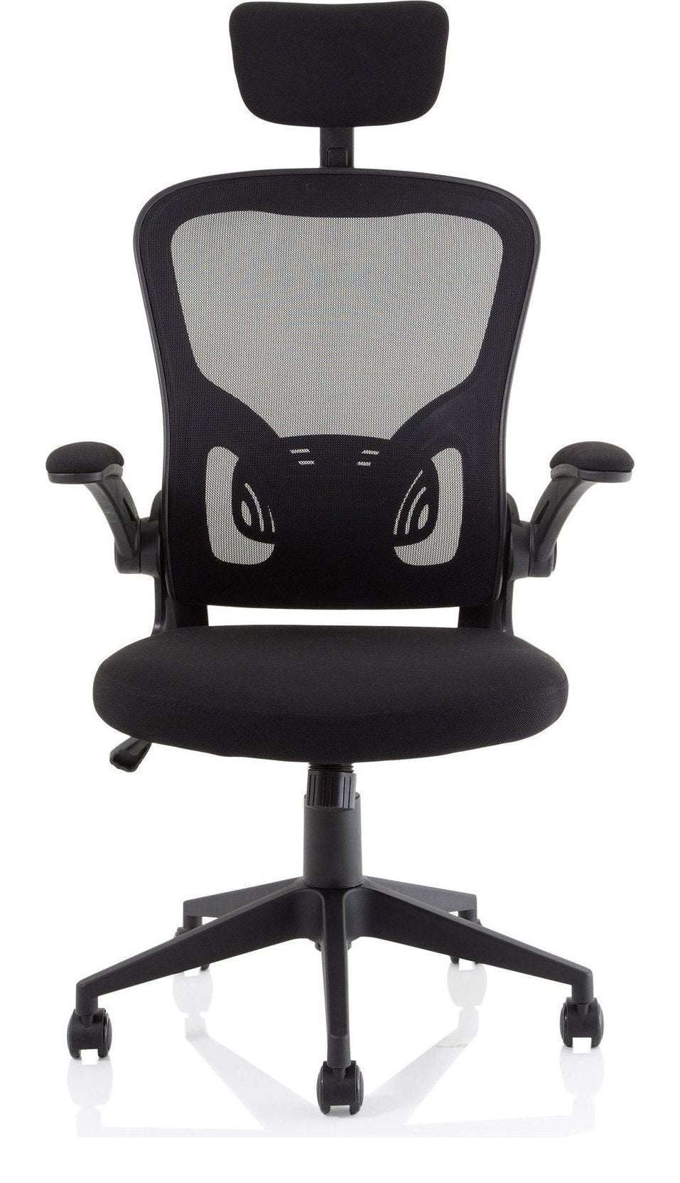 Ace Executive Mesh Chair with Folding Arms, , another view 1