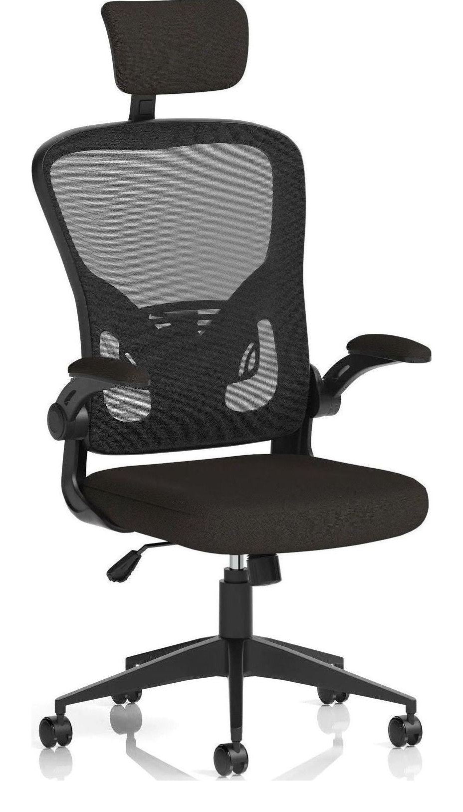 Ace Executive Mesh Chair with Folding Arms, 