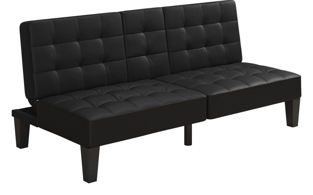 Adalynn Convertible Futon Faux Leather