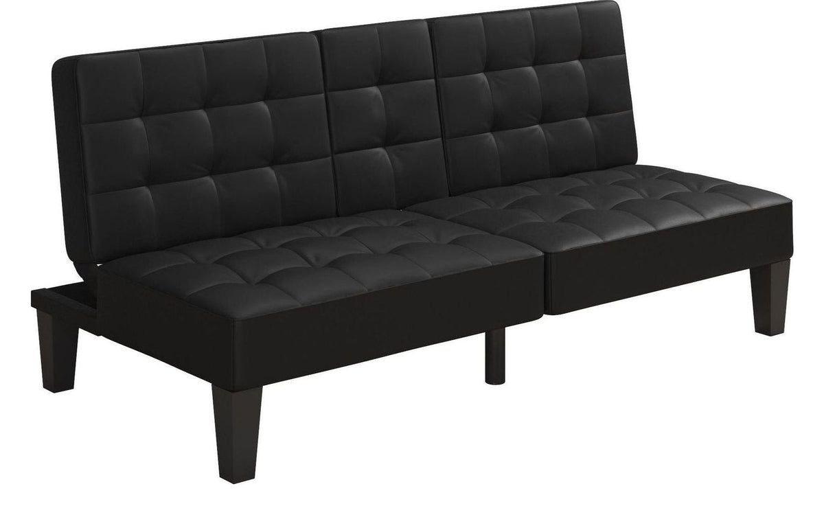 Adalynn Convertible Futon Faux Leather
