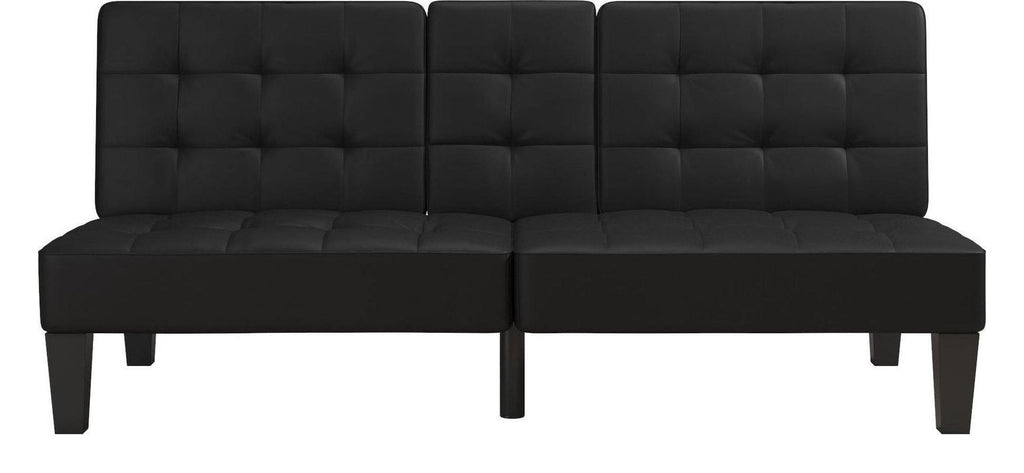 Adalynn Convertible Futon Faux Leather, view 3