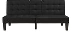 Adalynn Convertible Futon Faux Leather, view 3