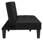 Adalynn Convertible Futon Faux Leather, view 4