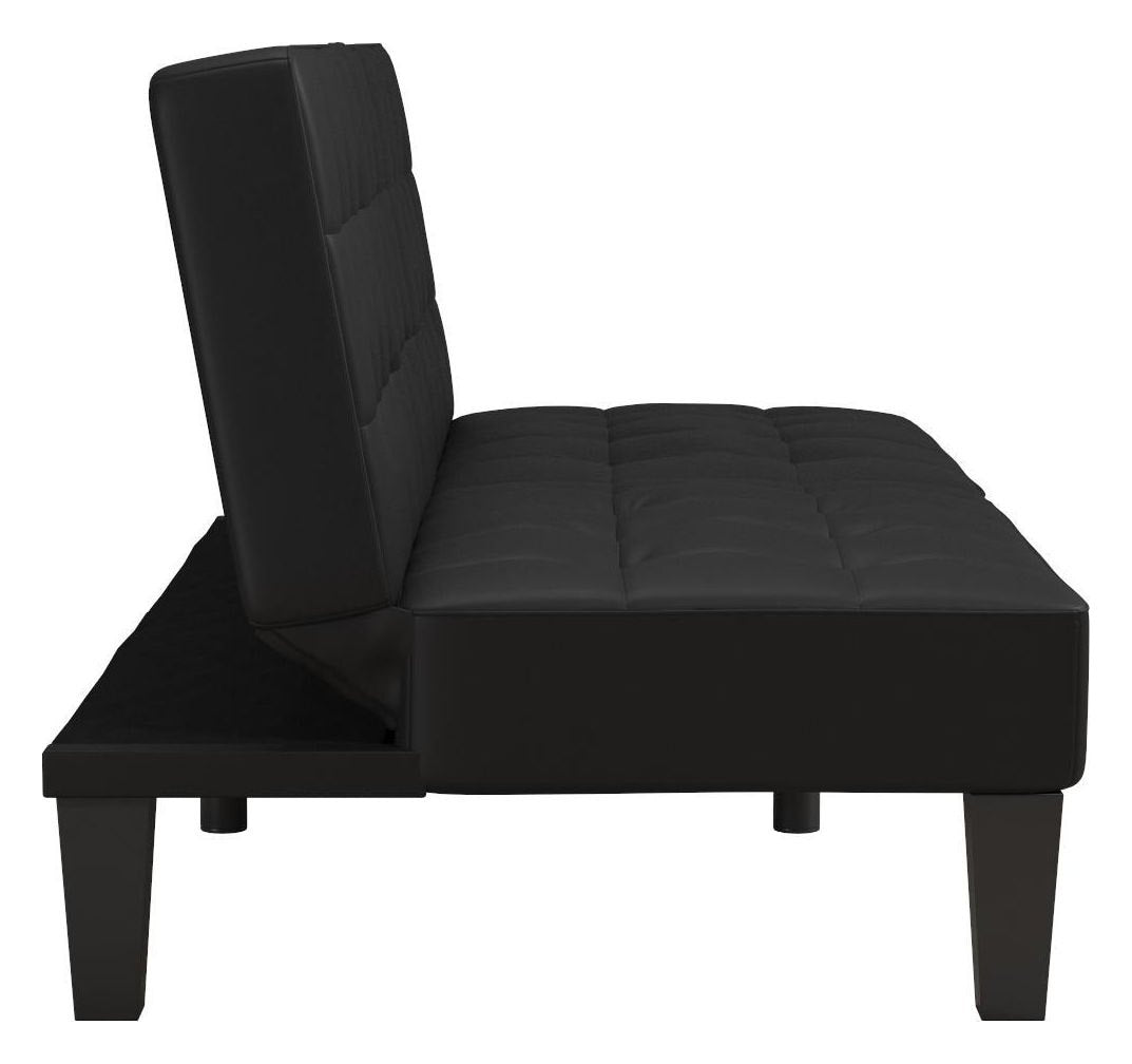 Adalynn Convertible Futon Faux Leather, view 4