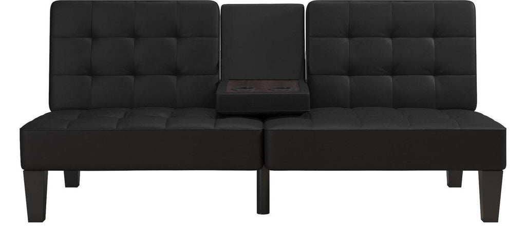 Adalynn Convertible Futon Faux Leather, view 5