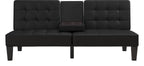 Adalynn Convertible Futon Faux Leather, view 5