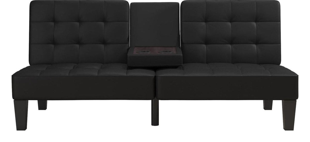 Adalynn Convertible Futon Faux Leather, view 5