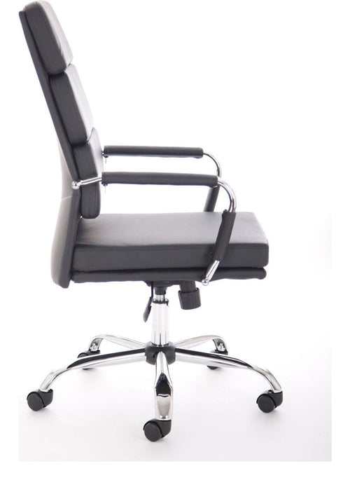 Advocate Medium Back Bonded Leather Executive Chair, , another view 7