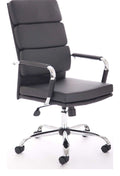 Advocate Medium Back Bonded Leather Executive Chair, 