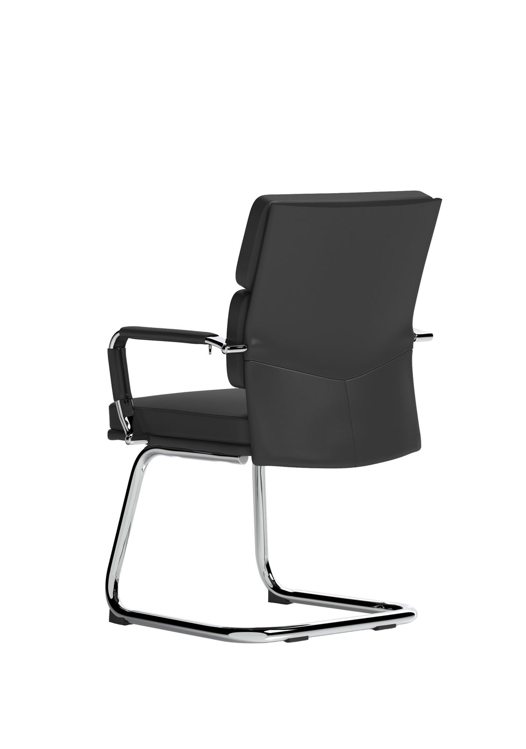 Advocate Medium Back Leather Visitor Chair, another view 1
