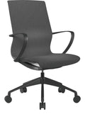 Aeros Medium Back Executive Chair in black