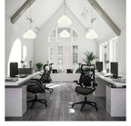 Aether High Back Mesh Chair in black, view 6