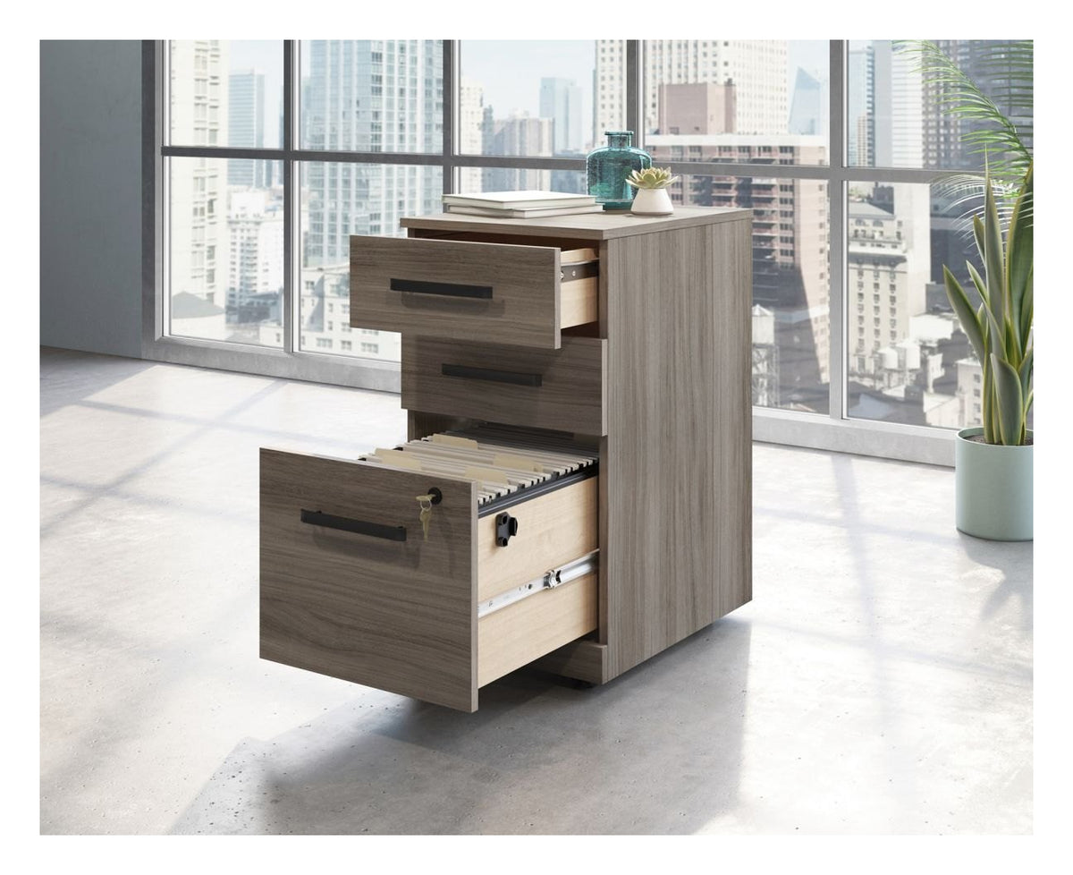 Affiliate 3 Drawer Mobile Pedestal, view 2