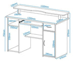 Albany Office Desk & Work Station, view 6