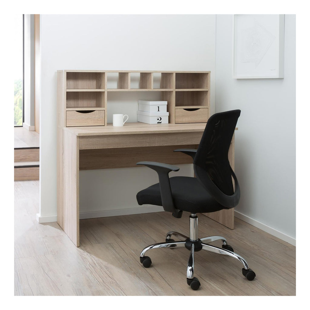 Albion Office Desk With Hutch, view 2