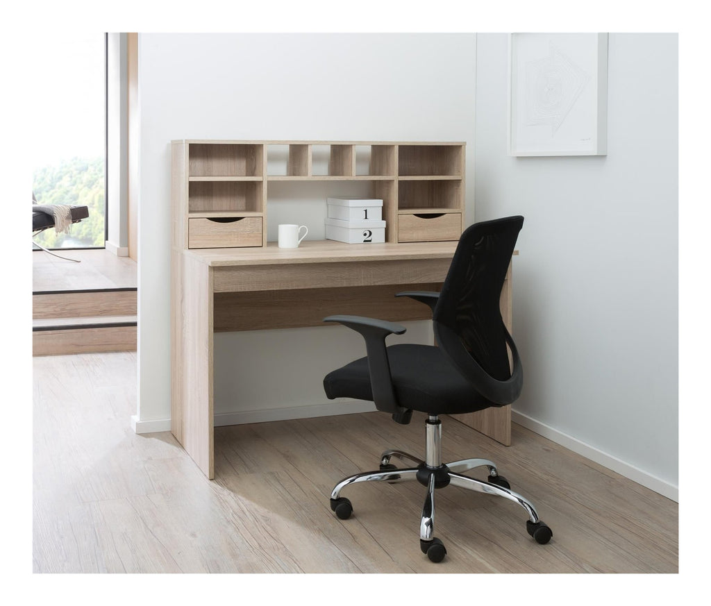 Albion Office Desk With Hutch, view 4