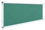 Alpha Aluminium Frame Fabric Desk Screen