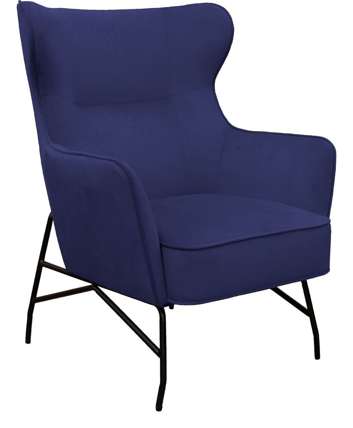 Alpha Lounge Chair in dark blue