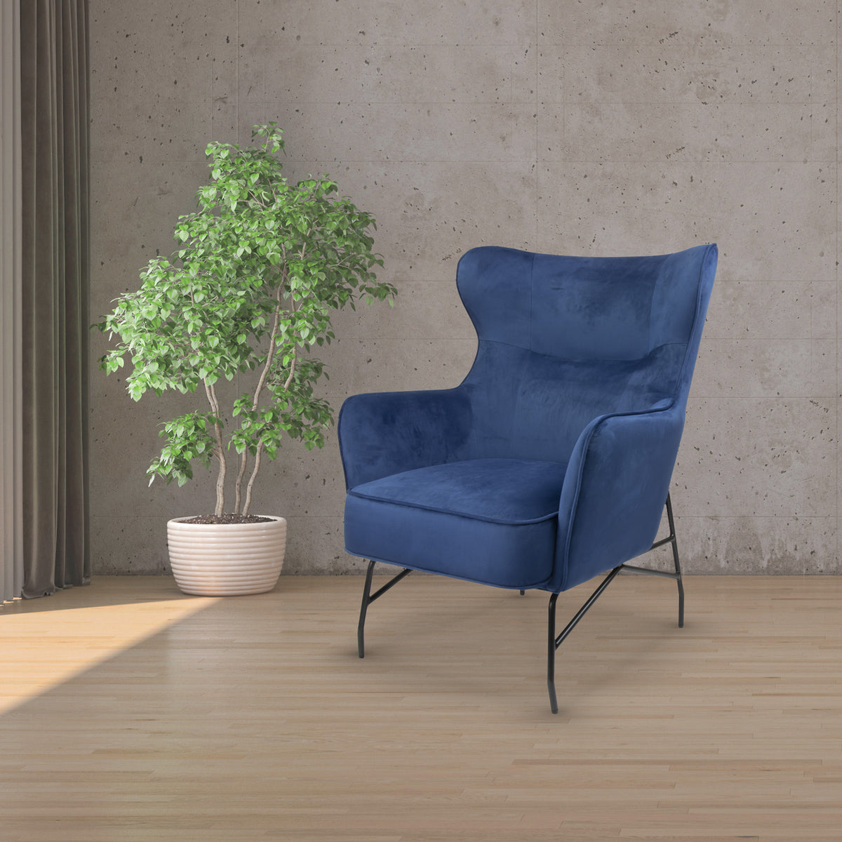 Alpha Lounge Chair in a room