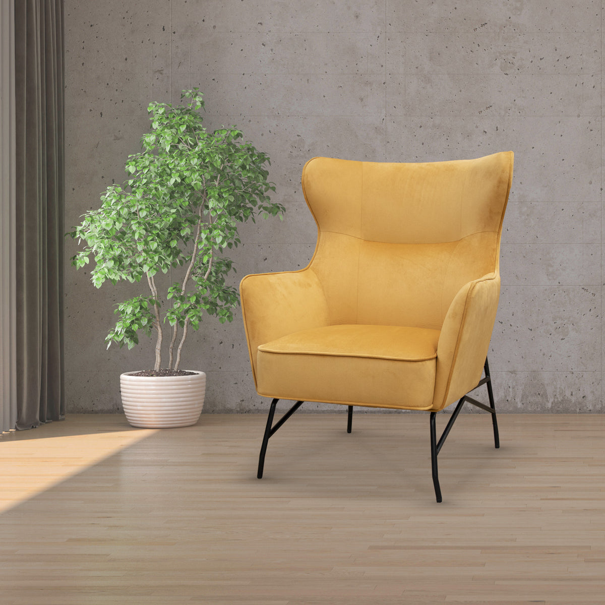 Alpha Lounge Chair in a room