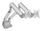 Aluminium Dual Monitor Arm with Docking Station, view 4