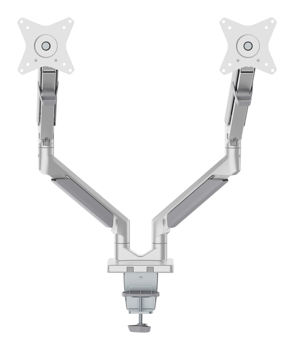 Aluminium Gas Spring Dual Monitor Arm