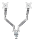 Aluminium Gas Spring Dual Monitor Arm