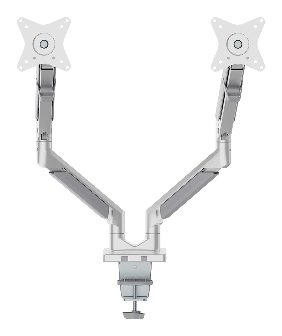 Aluminium Gas Spring Dual Monitor Arm