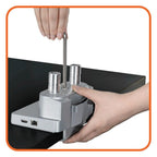 Aluminium Single Monitor Arm with Docking Station, view 5